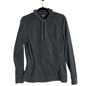 Killtec Grey Cowl Neck Drawstring Casual‎ Athletic Sweatshirt US 8